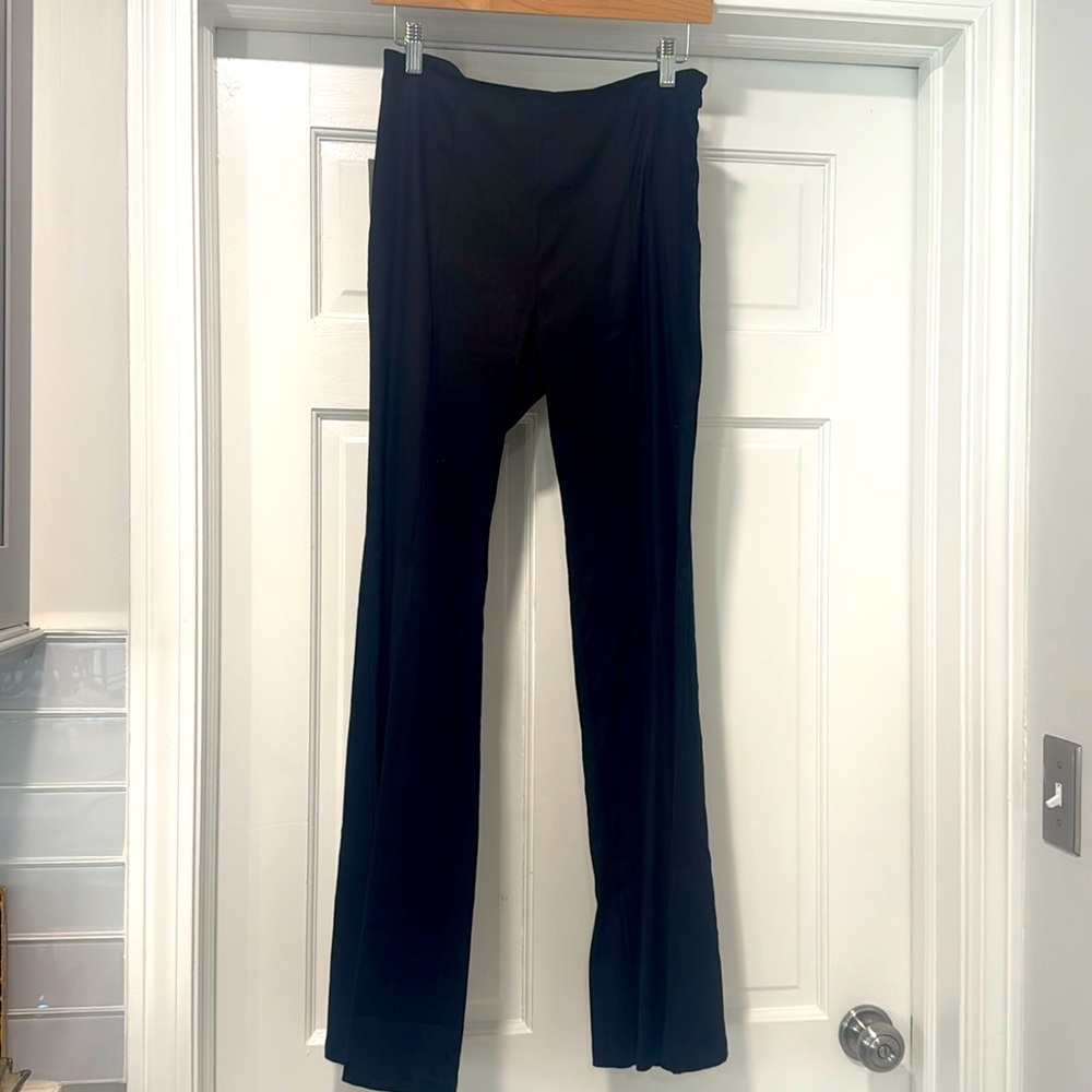Anthropologie Brand new! Great black fit flare , linen and viscose fabric.